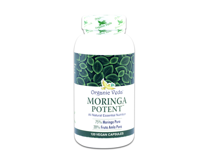 Moringa Potent Bio 120 Caps. (Organic Veda)