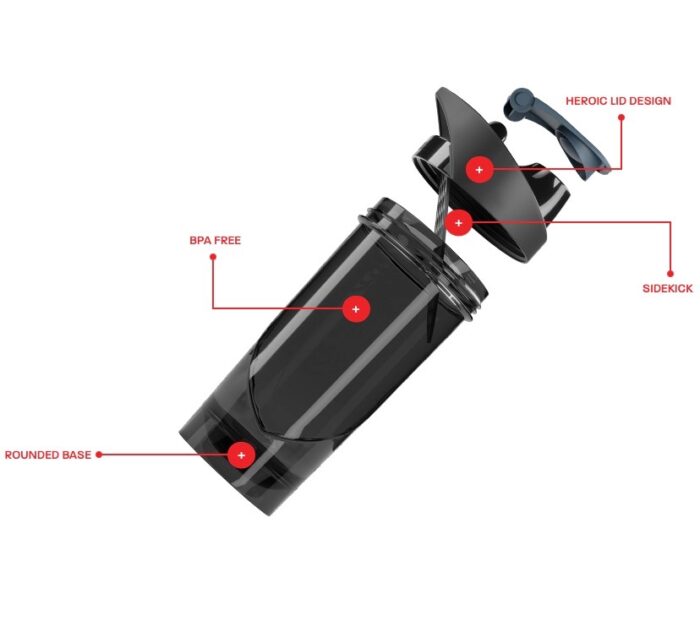 Shieldmixer Hero Pro Aquaman Mini  / Shaker 700 ML - Imagen 2