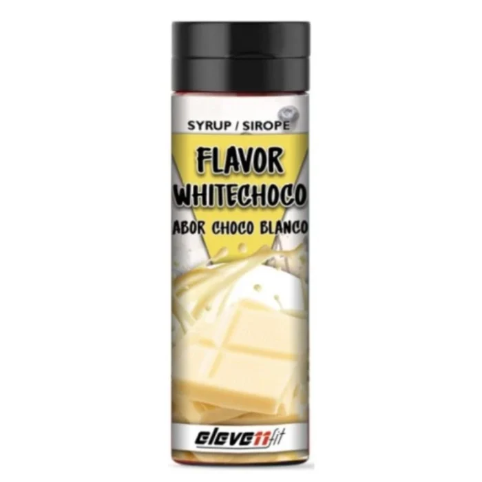 Sirope Elevenfit sabor  Choco Blanco - 330 ml ( White Chocolate )