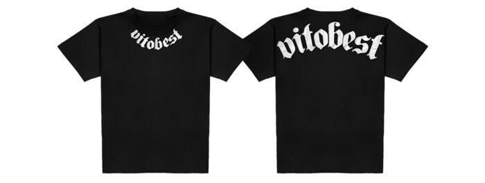 Camiseta Oversize Vitobest Bodybuilding Negro - Imagen 2