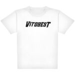 Camiseta Oversize Vitobest Bodybuilding Blanco