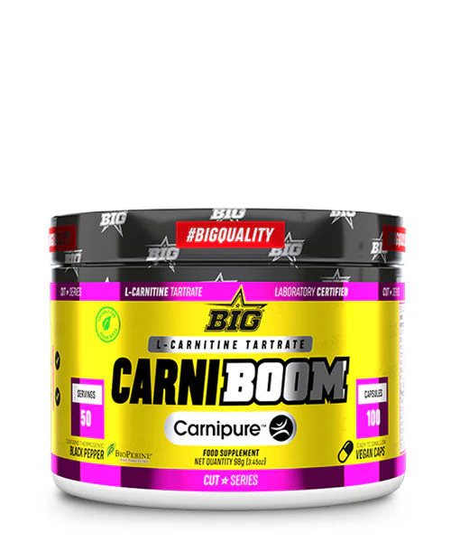 CARNIBOOM BIG 100 CAPS L-Carnitina Tartrato