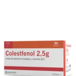 COLESTFENOL 2,5 Gr 90CAPS  a base de extractos de plantas y coenzima Q10