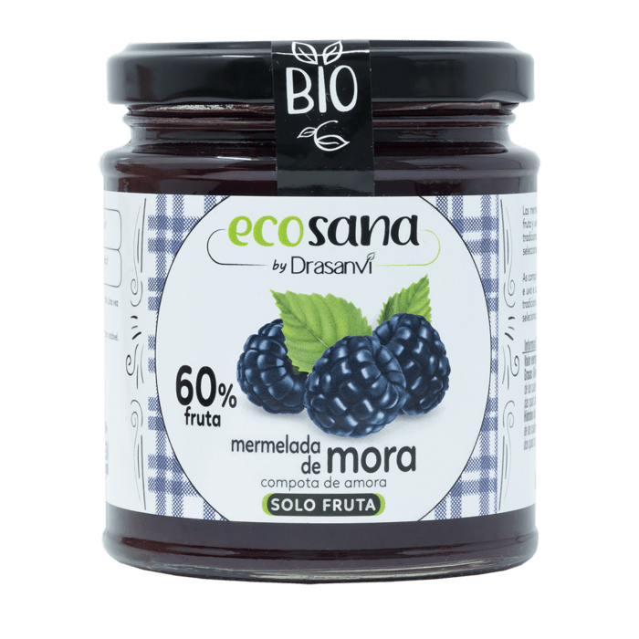 Mermelada Extra Mora Bio 255 g Ecosana