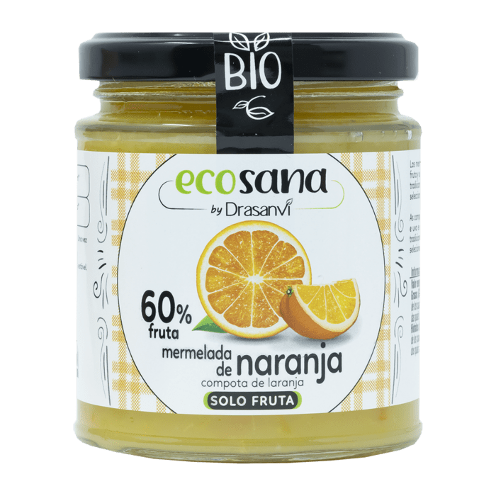 Mermelada Extra Naranja Bio 255 gR Ecosana