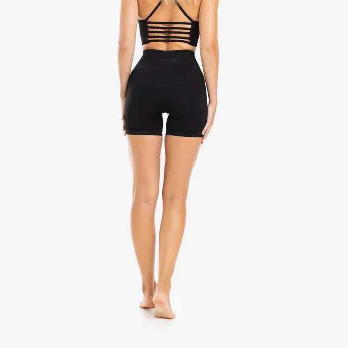 Pantalones cortos Shorts Mujer Seamless Sculpt  Moonles Black - Imagen 3