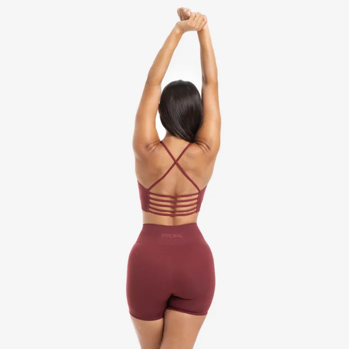 Sujetador Deportivo Top Mujer Entrenamiento Seamless Freedom Autumm - Imagen 3