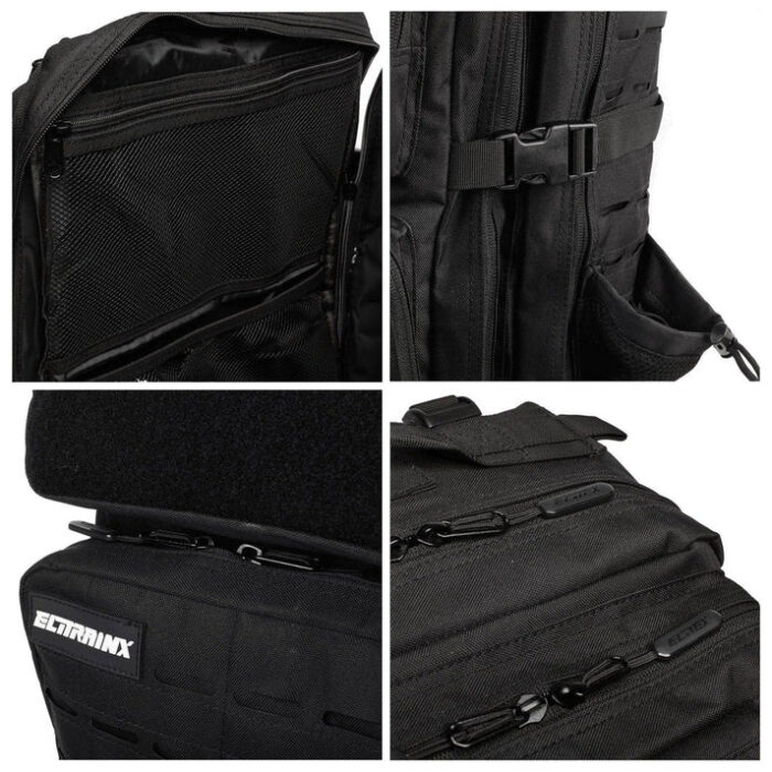 Mochila táctica Elitex Training V2 25L- Negro - Imagen 4