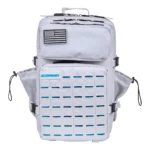 Mochila Táctica V2 45L All in Blanco y Azul