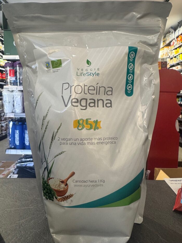 Proteína Vegana 85% 1Kg  Veggie Life Style
