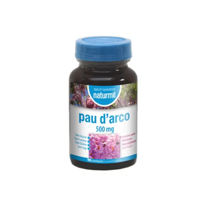 Pau d'Arco 500 mg - Naturmil - 90 comprimidos
