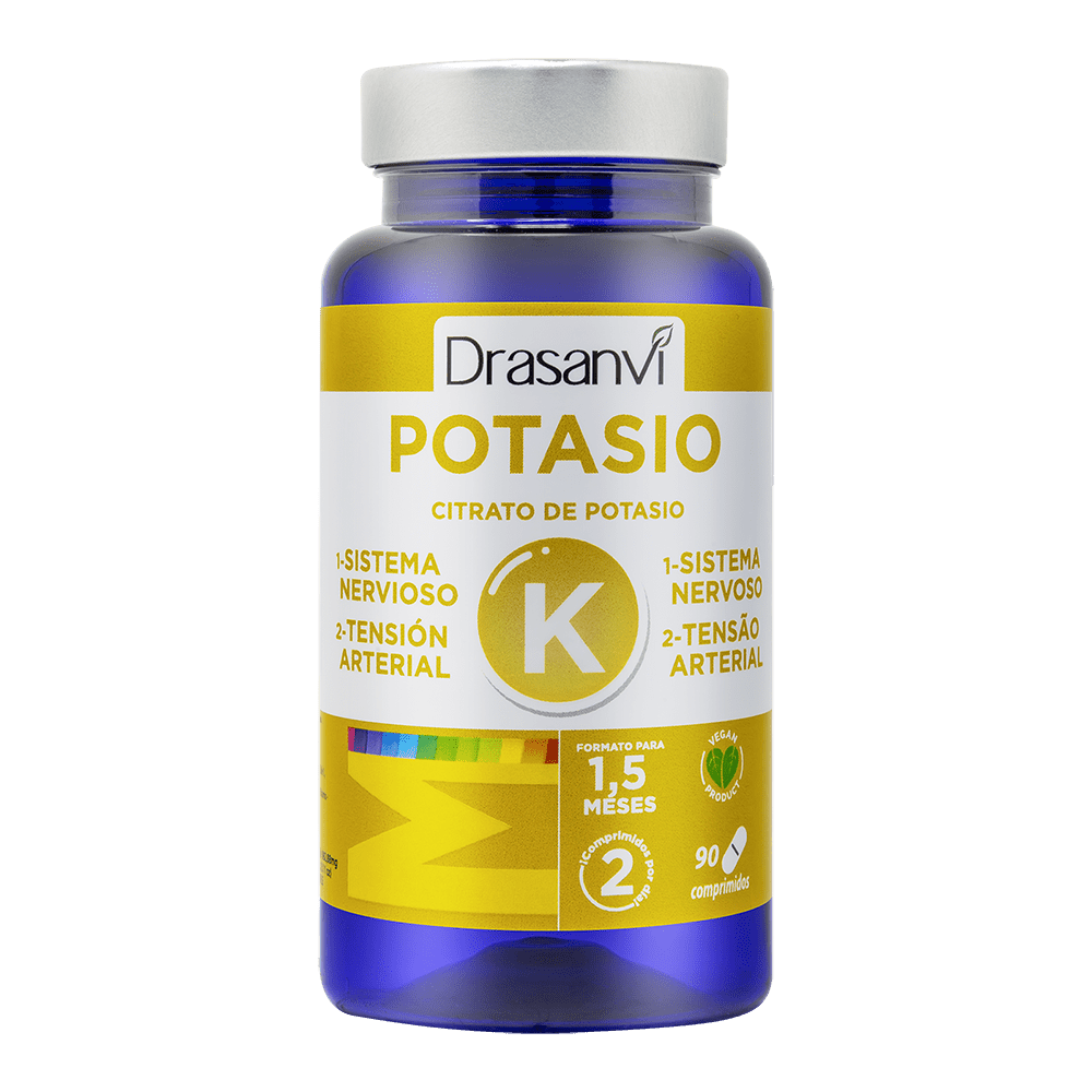 Mineral Citrato de Potasio 90 Comprimidos Drasanvi