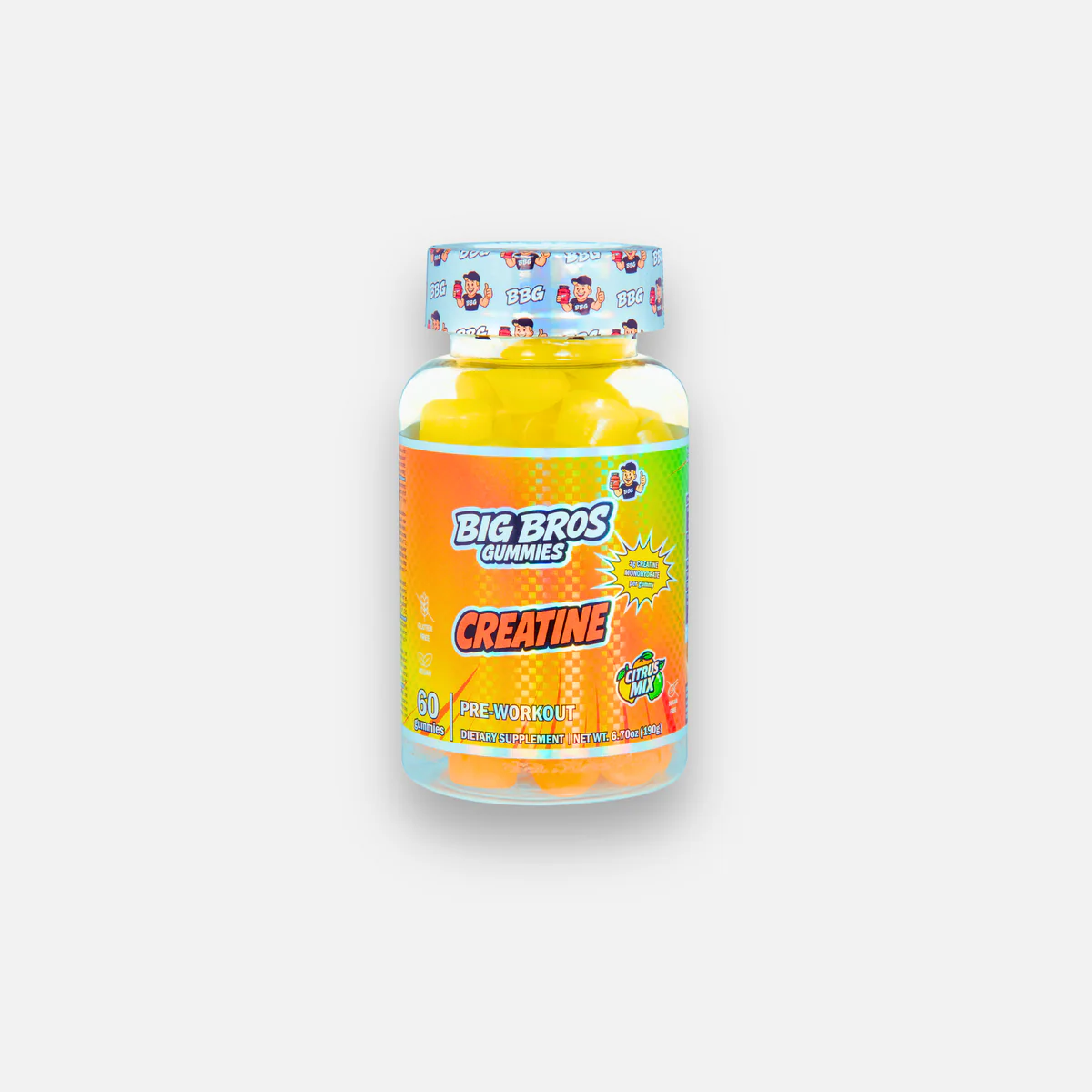 Creatine Gummies BIG BROS 60 - Imagen 3