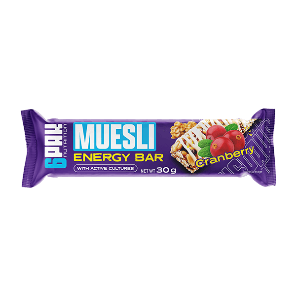 6PAK Muesli Energy Bar 30 gr