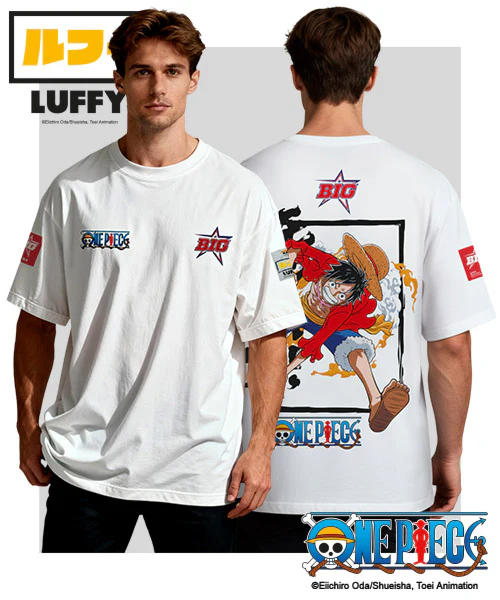 Camiseta OVERSIZED T-SHIRT ONE PIECE® LUFFY