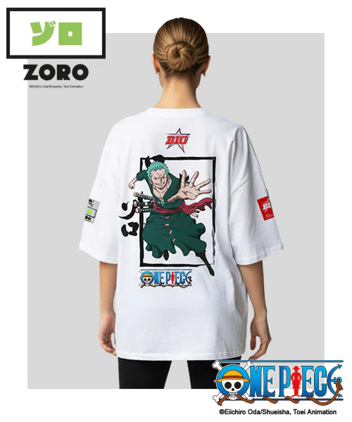 Camiseta OVERSIZED T-SHIRT ONE PIECE® ZORO - Imagen 3