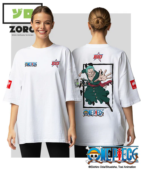 Camiseta OVERSIZED T-SHIRT ONE PIECE® ZORO