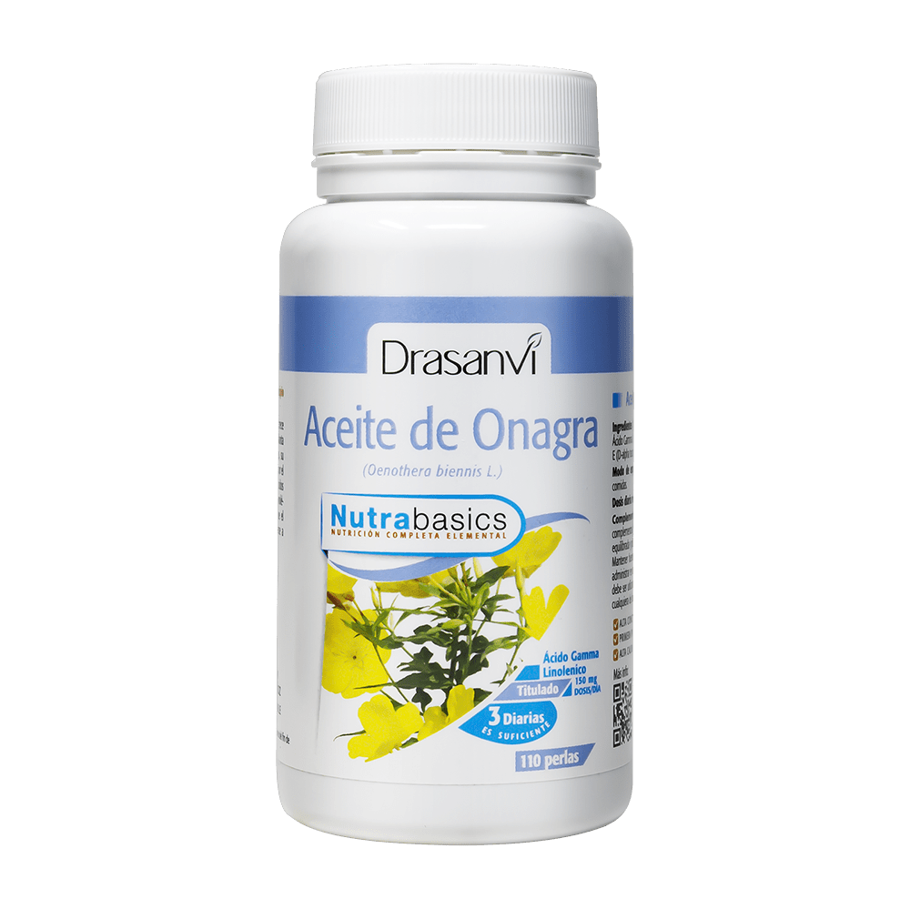Onagra Aceite 110 Perlas 500mg Nutrabasicos
