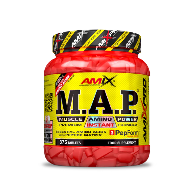 Aminoácidos M.A.P. Muscle Amino Power 375 tabs – Amix Pro®