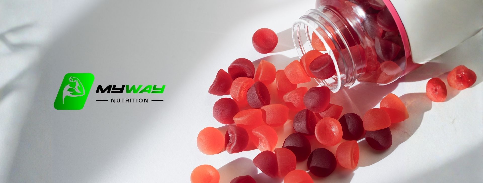 Vitaminas en gominolas y creatina masticable