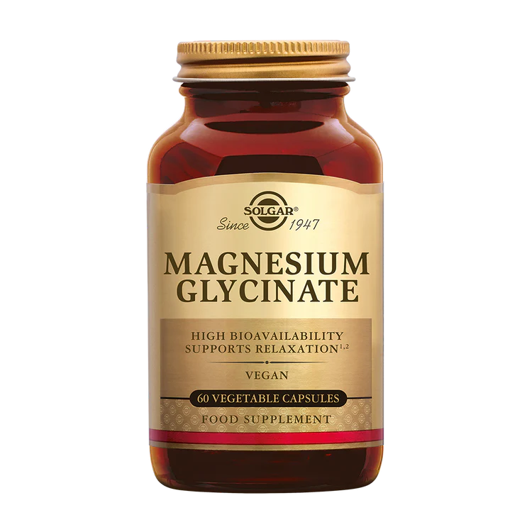 Solgar - Magnesio Glicinato / Bisglicinato - 60 comprimidos