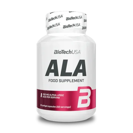 ALA AlphaLipoic 50caps 250ml x500 crop center