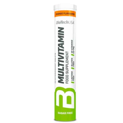 BioTechUSA Pastilla efervescente de multivitaminas 20 pastillas