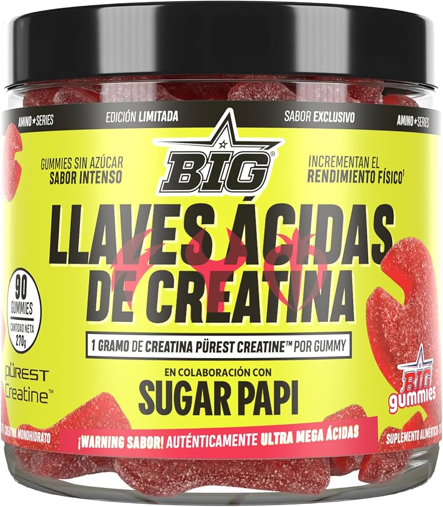 Llaves Ácidas de Creatina 90 gominolas